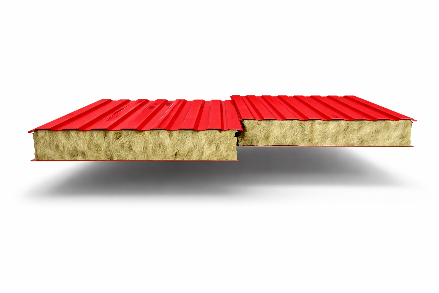 Двухслойные сэндвич-панели с минеральной ватой